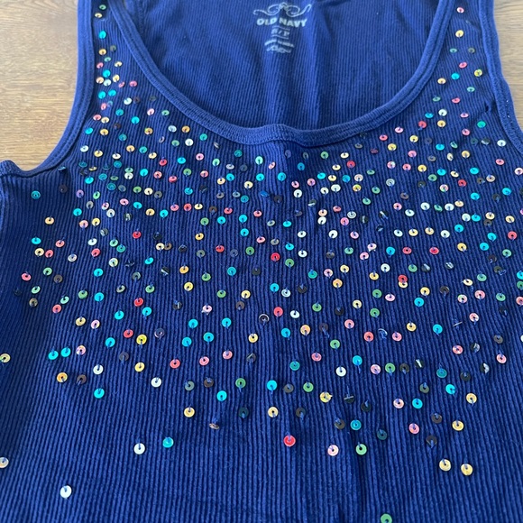 Ladies size small Old Navy sparkly shirt lot - Picture 10 of 12